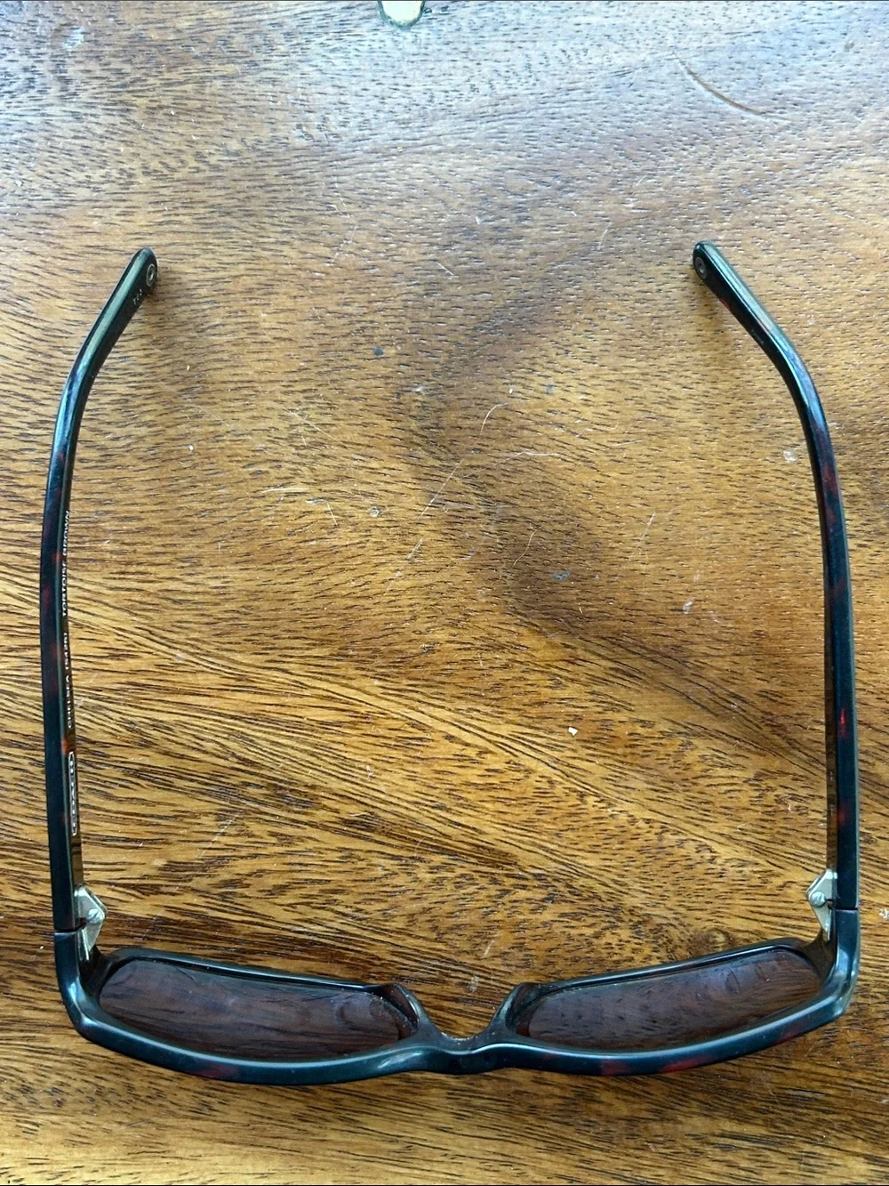 Coach Vintage Women's Dark Brown Rectangular Sunglasses